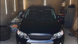 Съемная тонировка Outlander xl / Removable tinting for Outlander xl