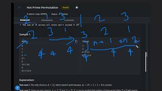 Famous Not Prime Permutation | NPRPE | Codechef STARTERS 117 | Full Solution Profile