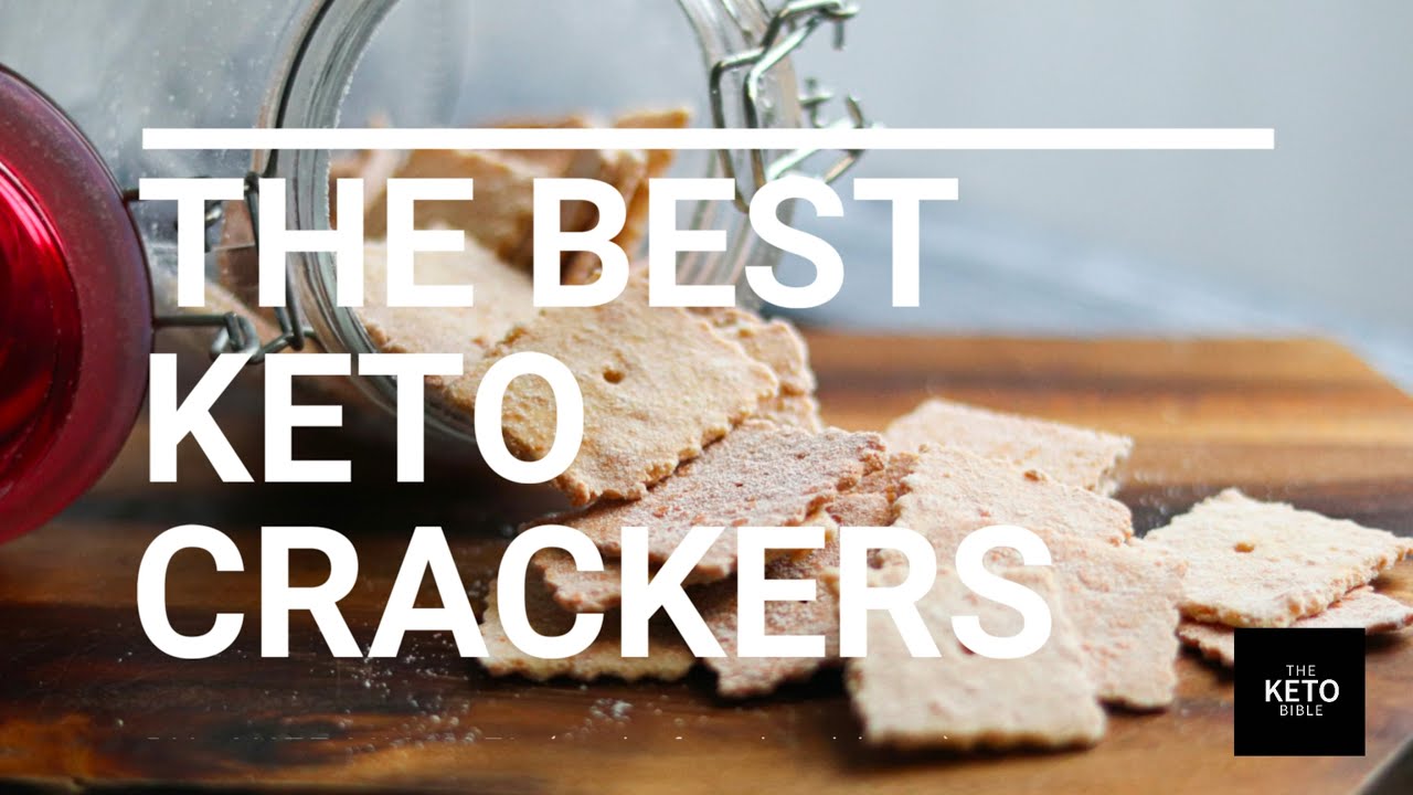 WHITE CHEDDAR CHEESEITS w/ The Keto Bible The Best Keto Crackers