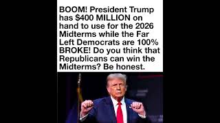 Debate continues over campaign fundraising, the 2026 midterm elections, and party strategy.