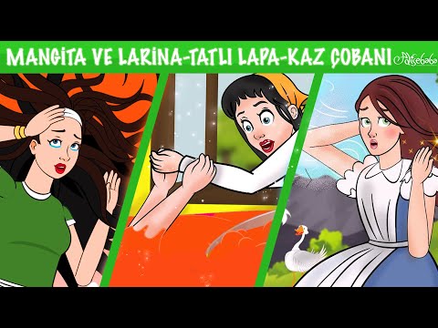 Mangita ve Larina + Tatlı Lapa + Kaz Çobanı Kız | Adisebaba Masallar