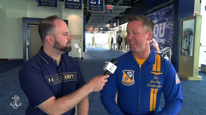 Interview with CDR Jon Fay '00, U.S. Navy Blue Ang...