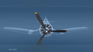 RADIAL ENGINE || THIS IS HOW RADIAL ENGINE WORKS || 3D ANIMATION