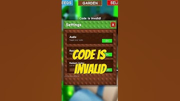 ROBLOX PROMO CODES ARE NOT WORKING 🚠🚠🚠 (GROW A GARDEN)