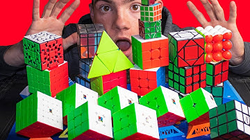 Milyen Rubik Kockáim Vannak? | Rubik Kocka Kollekcióm 2021