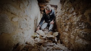 I discovered HIDDEN rooms under the basement of this CHATEAU RUIN and went inside!