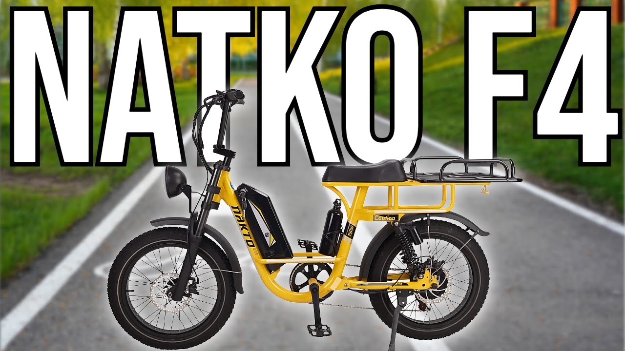 Natko F4 Review: An Electric Cargo E-bike That Conquers Hills