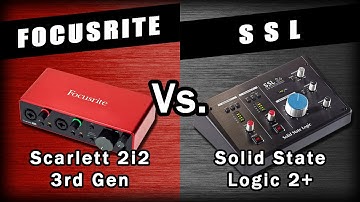 Scarlett 2i2 3rd Gen VS SSL 2+ HEAD TO HEAD (With Audio Samples)
