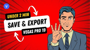 Vegas Pro 19: How to Save and Export Video in Vegas Pro