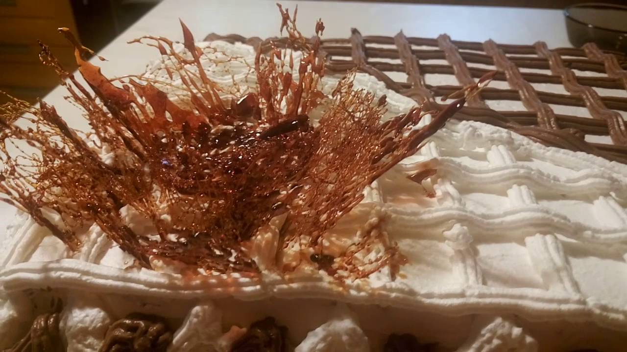 Cake With Burn Sugar Tort Decorat Cu Zahar Ars Birthday