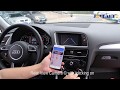 Wireless Apple CarPlay Retrofit for Audi Symphony A4 A5 Q5 no MMI