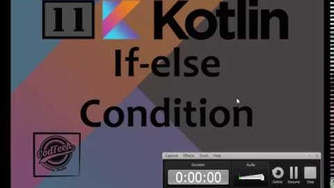 11 Kotlin If-else condition in kotlin (Urdu/Hindi)