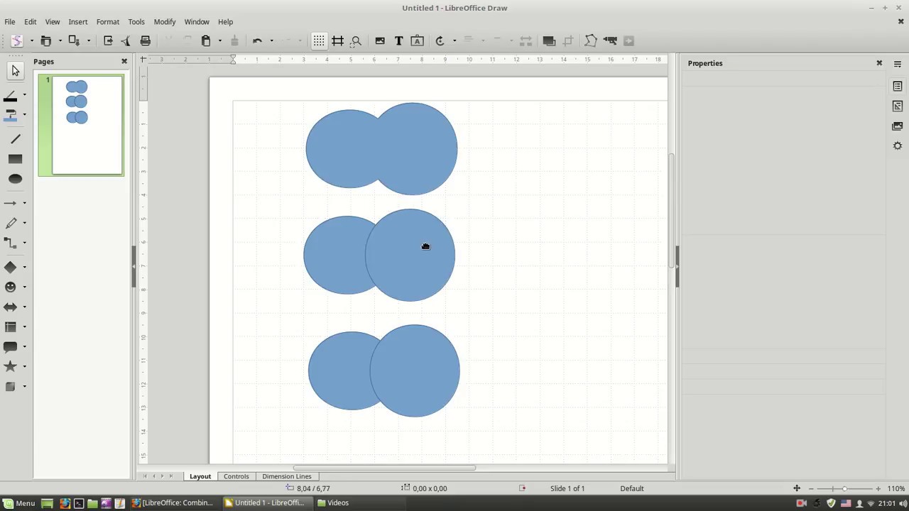 LibreOffice: Grouping and Combining Multiple Objects Libreoffice: Grouping And Combining Multiple Objects