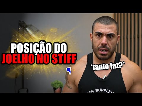 Stiff com os joelhos retos ou flexionados?