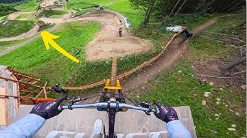 RIDING THIS GIANT MTB PRO LINE!! World First Tricks