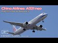【4K】China Airlines A321neo (B-18102) CI220 TSA-HND RWY22 LDA W Approach チャイナエアライン 羽田空港 B滑走路着陸