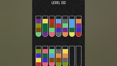 Water Sort Puzzle level 133 | Gameplay Mobile Games