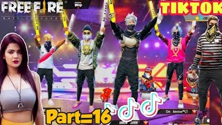 FREE FIRE FUNNY AND HOT TIK TOK VIDEOS | FREE FIRE BEST TIK TOK VIDEO PART=16 | TIK TOK