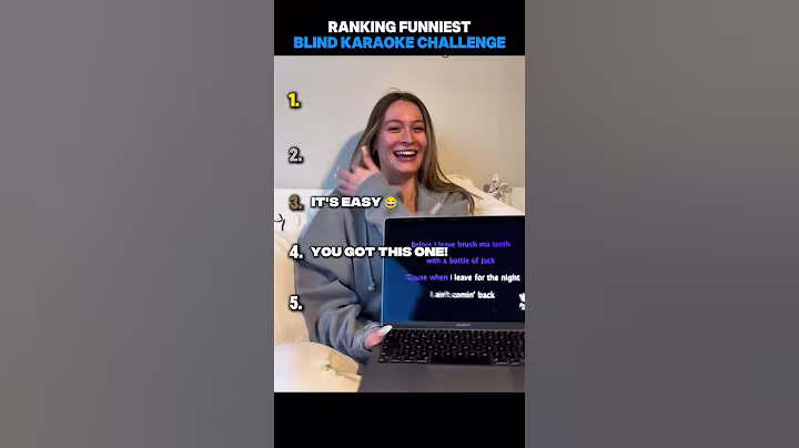Ranking blind karaoke challenge #ranking #top5 #karaoke #rankingshorts #usa