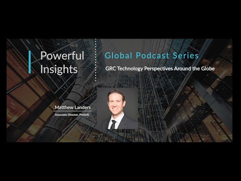 GRC Technology Perspectives Around the Globe - with Matthew Landers