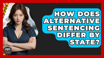 How Does Alternative Sentencing Differ By State? - Jail & Prison Insider