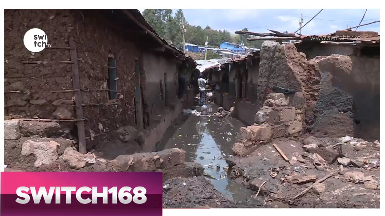 119 families displaced following the flooding in kibera. YouTube