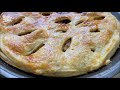 PAY DE MANZANA receta fácil - tarta de manzana - apple pie recipe - Kuchen de Manzana Casero