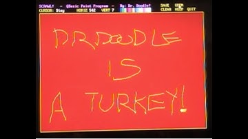 QBA31. - SCRAWL Out A Message In QBasic!