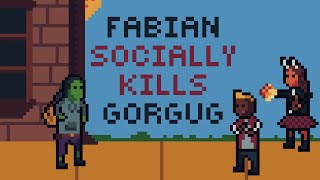 Fabian Socially Murders Gorgug! | Fantasy High Animatic (Dimension 20)