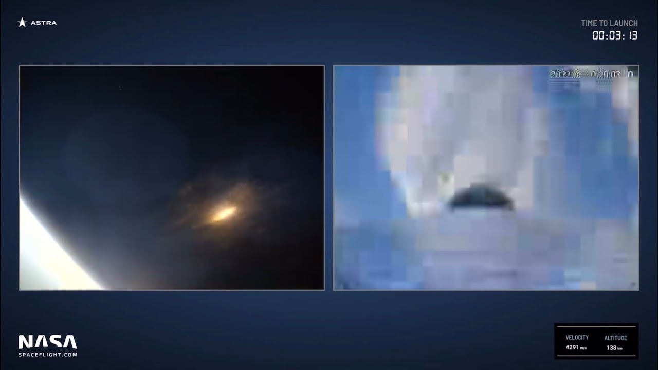 Astra Launch Failure! LV0008 VCLS Demo-2A