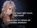 Flo Rida feat Kesha Right Round subtitulos español ingles