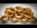 Traditional Antep Cookie in The Shape of a Bagel &quot;Turkish flavors&quot;