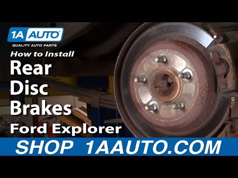 How to change front brakes on 2002 ford windstar