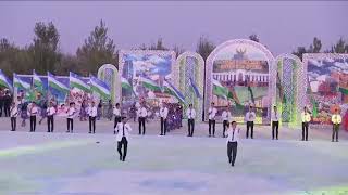 Амударёда мустакиллик байрами.