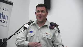 Multi-ethnic I.D.F. explains jihadist threats to int'l press - Lt. Col. Jonathan Conricus