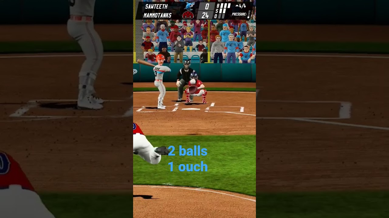 2 balls 1 ouch. #baseball #clips #funny #gaming