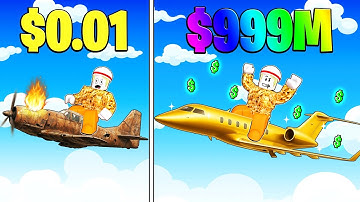 Building the Most EXPENSIVE Plane in Roblox Build a Plane!