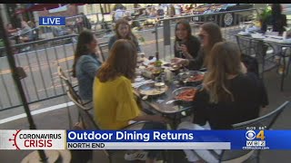 Outdoor Dining Returns To The North End