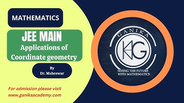 Applications of Coordinate geometry