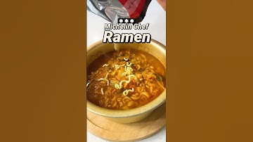 Ramen Recipe From 3 ⭐️⭐️⭐️ Michelin Chef #culinaryclass