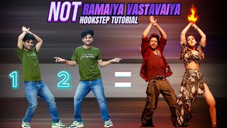 Not Ramaiya Vastavaiya Dance Tutorial | Jawan Song Sharukh Khan |  Ajay Poptron Tutorial