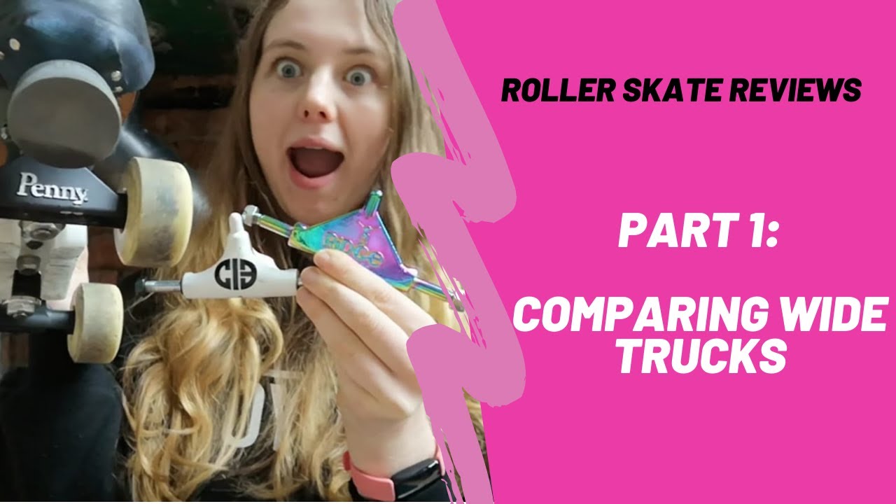 Comparing Different Wide Trucks for Roller Skates! YouTube