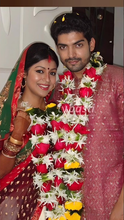 Gurmeet Choudhary with his beautiful wife Debina Bonnerjee #Gurmeet Choudhary #shorts #ytshorts