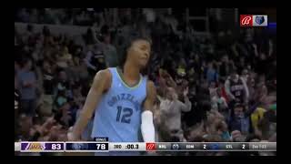 Ja Morant Does The Griddy After Buzzer Beater