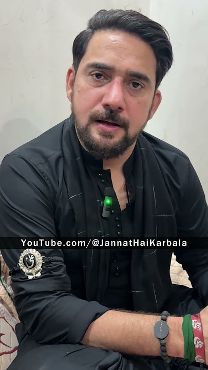 What Does Farhan Ali Waris Say About JANNAT HAI KARBALA? #farhanaliwaris #jannathaikarbala