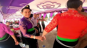 NHẢY MỪNG ĐÁM CƯỚI CHÚ RỂ VĂN DỊNH & CÔ DÂU THIÊN THIÊN - BẢN TRUNG TÂM MƯỜNG LUÂN