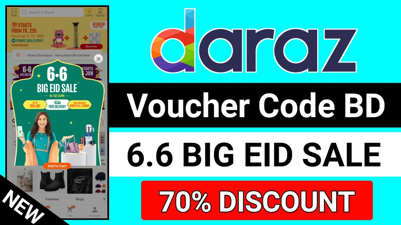 Daraz Promo Code 2024 Daraz 70 Discount 6 6 Big Eid Sale Daraz daraz-promo-code-2024-daraz-70-discount-6-6-big-eid-sale-daraz