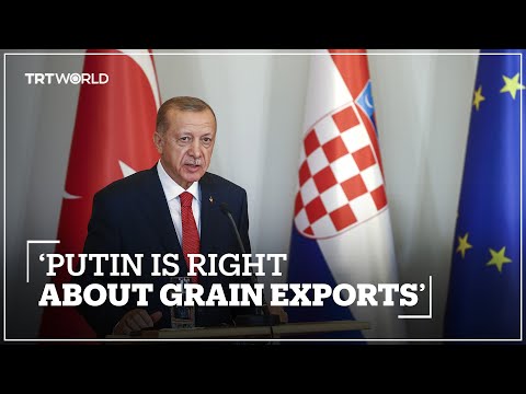 Erdogan: The grain from Ukraine does not go to poor countries