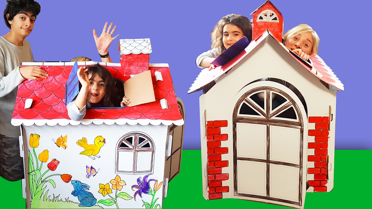 Maket Ev Yapımı Nasıl Yapılır Eğlenceli Videolar Oyuncak Butiğim