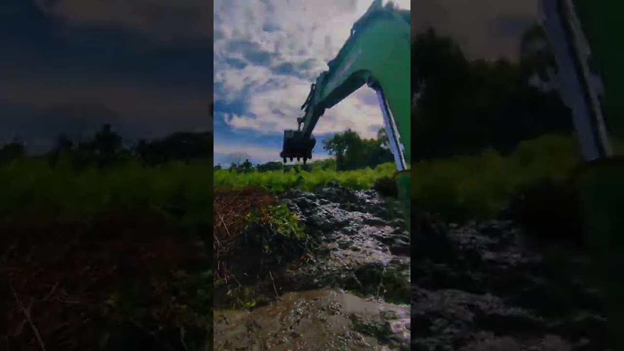 Mini Excavator Working Mud 😍😍 